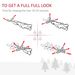 7.5 Ft Pre-Lit Snow-Dipped Artificial Christmas Tree With Realistic Branches, 350 LED Lights, Pine Cones, Red Berries And 1075 Tips_maomaolike.com