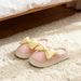 Bow Cotton Slippers - PinkwrJHp_maomaolike.com
