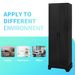 Storage Cabinet With Two Doors For Bathroom, Office, Adjustable Shelf, MDF Board_maomaolike.com
