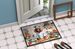 Chocolate Poodle The Chef Doormat Front Door Mat Indoor Outdoor Rugs For Entryway, Non Slip Washable Low Pile, 24H X 36W_maomaolike.com