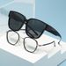 Unisex Set of mirror polarizing driver's mirror myopia set of mirror a dual-purpose sunglasses_maomaolike.com