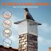 VEVOR Chimney Cap, 12 X 12 Inch, 304 Stainless Steel Fireplace Chimney Cover, Not Easily Toppled & Practical Accessories & Easy Installation, Fits Mesh Flue Covers Outside Clay Flue Shingles, Silver_maomaolike.com