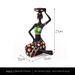 Black Candlestick Figure Resin Crafts Home Bedroom Desktop Ornaments European Style Decorations_maomaolike.com