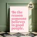 Inspirational Quote Painting Poster, Soft Pink Retro Typographic Poster, Uplifting Positive Message To Spread Kindness, Ideal For Bedroom, Living Room_maomaolike.com