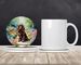 Sussex Spaniel Spring Path Large Sandstone Coasters Pack Of 4 Absorbent Round Coasters Decor Gifts For Men Or Women, 4 In, Multicolor_maomaolike.com