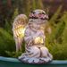 Outdoor Solar Light Resin Ornaments Gnome Dwarf Crafts Statue Light Lawn Decoration Ornaments Designer Deko Home Decor Deko Arredamento_maomaolike.com