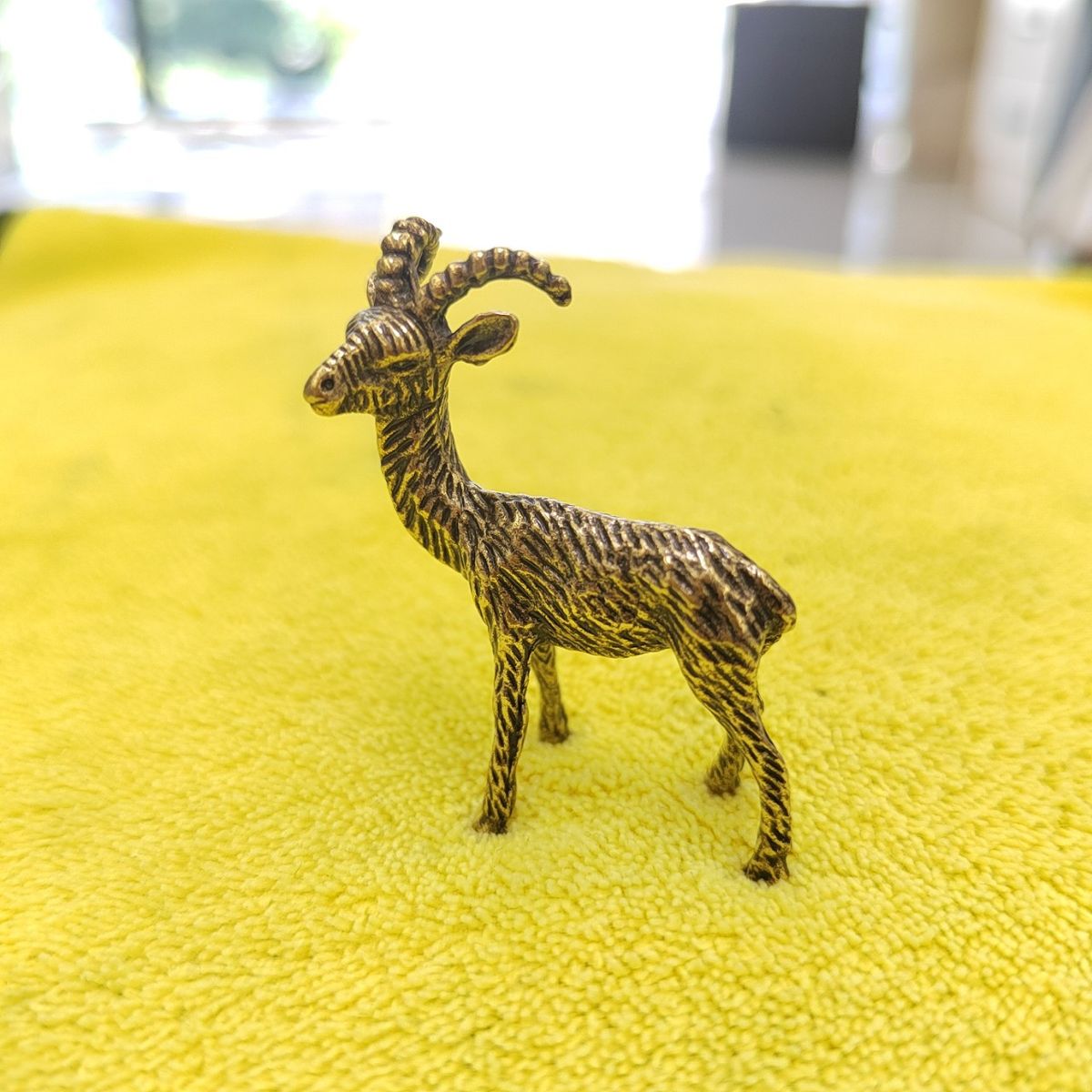 Vintage Copper-Plated Realistic Animal Figurine Desktop Tea Pet Craft Gift Ornament Street Stall_maomaolike.com