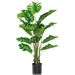 5 Feet Artificial Tree Monstera Deliciosa Plant For Home Indoor And Outdoor_maomaolike.com