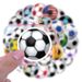 60 pieces of football stickers to decorate notebooks, skateboards, luggage, cars, graffiti sports football stickers_maomaolike.com