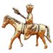 Brass Crafts Tang Monk Riding Horse Small Study Office Business Souvenir 3D Figurine Metal Ornament_maomaolike.com