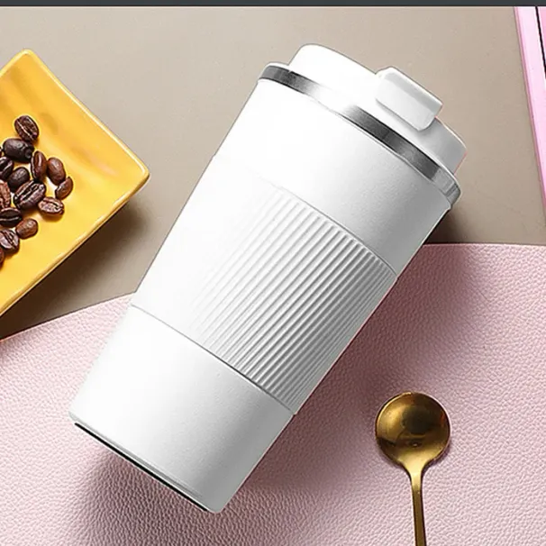 380ml/510ml Double Stainless Steel 304 Coffee Thermos Mug Leak-Proof Non-Slip Car Vacuum Flask Travel Thermal Cup Water_maomaolike.com