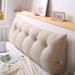 SOGA 180cm Beige Triangular Wedge Bed Pillow Headboard Backrest Bedside Tatami Cushion Home Decor_maomaolike.com