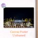 Signal Iduna Park Stadium Painting Poster, Luminous Night-view Architectural Poster, Vivid Illuminated Stadium Scene, Ideal For Sports Enthusiasts_maomaolike.com