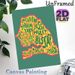 Senegalese Cuisine Painting Poster, Vibrant Map-shaped Typographic Poster, Features Iconic Local Food Names, Ideal For Kitchen, Dining Area Or_maomaolike.com