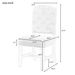 TREXM Retro Style Dining Chair Set With 4 Upholstered Chairs For Dining Room And Living Room Espresso_maomaolike.com