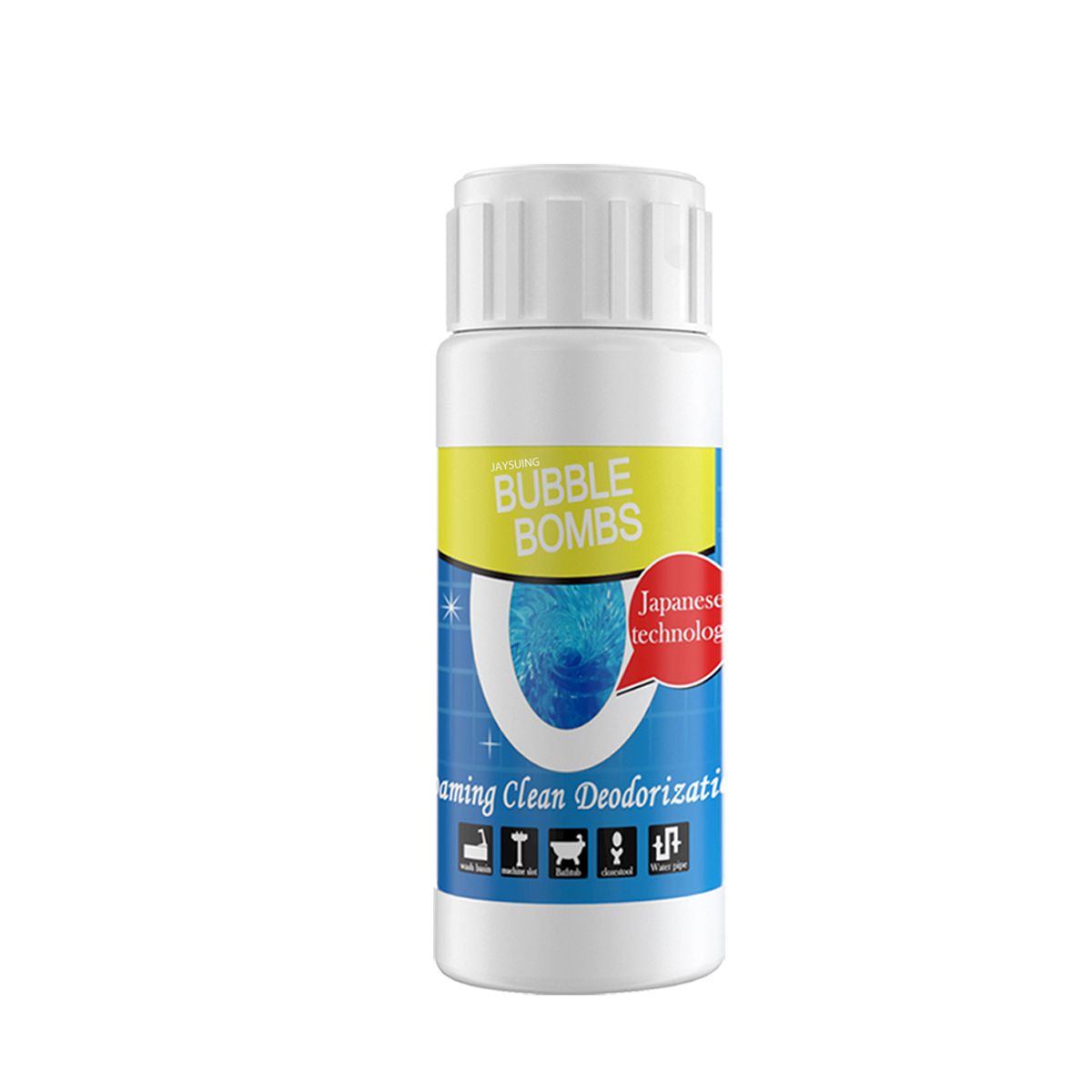 Jaysuing Pipe Dredge Powder, Kitchen Bathroom Pipe Blockage Cleaning Dredging Agent Waterway Stains Deodorizing_maomaolike.com