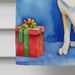 Anatolian Shepherd Dog Christmas Reindeer House Flag Large Porch Sleeve Pole Decorative Outside Yard Banner Artwork Wall Hanging, Polyester, House Size, Multicolor_maomaolike.com