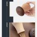 Kitchen Hotel Mushroom Shaped Wood Toothpick Box_maomaolike.com