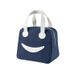 Smile Lunch Bag With Handles For Outdoor Picnic_maomaolike.com