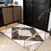 Living Room Rug Large Size Gorgeous Gold Frame Design Bedroom Rug Plush Thickened Machine Washable Thickened Underlay Interior Decorative Rug_maomaolike.com