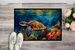 Loggerhead Sea Turtle Doormat Front Door Mat Indoor Outdoor Rugs For Entryway, Non Slip Washable Low Pile, 24H X 36W_maomaolike.com
