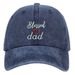 Unisex Washed cotton embroidery blessed dad baseball cap Cotton hat Dad hat Hip hop hat_maomaolike.com