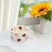 Small Fresh Ins Style Healing Hand Drawn Ceramic Handmade Coffee Cup Children's Breakfast Milk_maomaolike.com