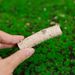 Trunk Natural Segment Solid Decorative Tree Stump Landscaping White Birch Wood Pile Fence Barrier Log Dry Branch_maomaolike.com