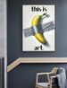 Realistic Style, Banana, Tape, Decorative Art Prints, Home Décor Art,living Room Sofa Backdrop Art, Art Exhibition Pieces_maomaolike.com