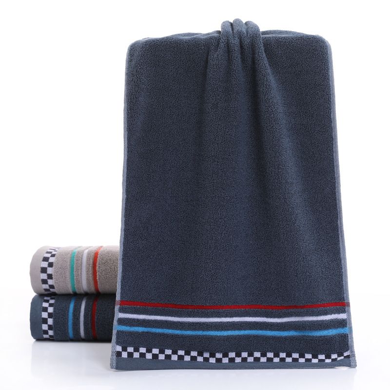 Plain Cotton Towel Washing Bathing, Suitable Home Use, Couples, Adults, Men And Women, All-cotton Face Towel, Absorbent,_maomaolike.com