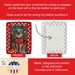 Anatolian Shepherd Dog Holiday Christmas Porcelain Ornament Christmas Tree Hanging Decorations For Home Christmas Holiday, Rectangle, Gift, Multicolor_maomaolike.com