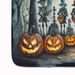 Mariachi Skeleton Band Spooky Halloween Memory Foam Kitchen Mat Machine Washable Anti-Fatigue Mat Cushion Comfort Bath Mat Or Kitchen Rug_maomaolike.com