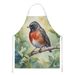 Wisconsin American Robin Apron Cooking Kitchen Server Baking Crafts Gardening For Adult Women Men, Unisex, Large, Multicolor_maomaolike.com