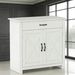 Sideboard Buffet Cabinet, Barn Door Coffee Bar Cabinet With Drawer And Adjustable Shelf_maomaolike.com