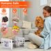 2Pcs Humane Rat Trap Catch And Release Live Mouse Cage Traps With Automatic Continuous Cycle Trapping For Chipmunk Rodent Mouse Small Animals_maomaolike.com