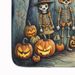Calacas Skeletons Spooky Halloween Memory Foam Kitchen Mat Machine Washable Anti-Fatigue Mat Cushion Comfort Bath Mat Or Kitchen Rug_maomaolike.com