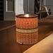Indoor Rattan Water Fountain With LED Light - 16.9 Inch High Round Floor Zen Fountain For Home, Living Room, Yoga Room, Office And Porch Decor_maomaolike.com