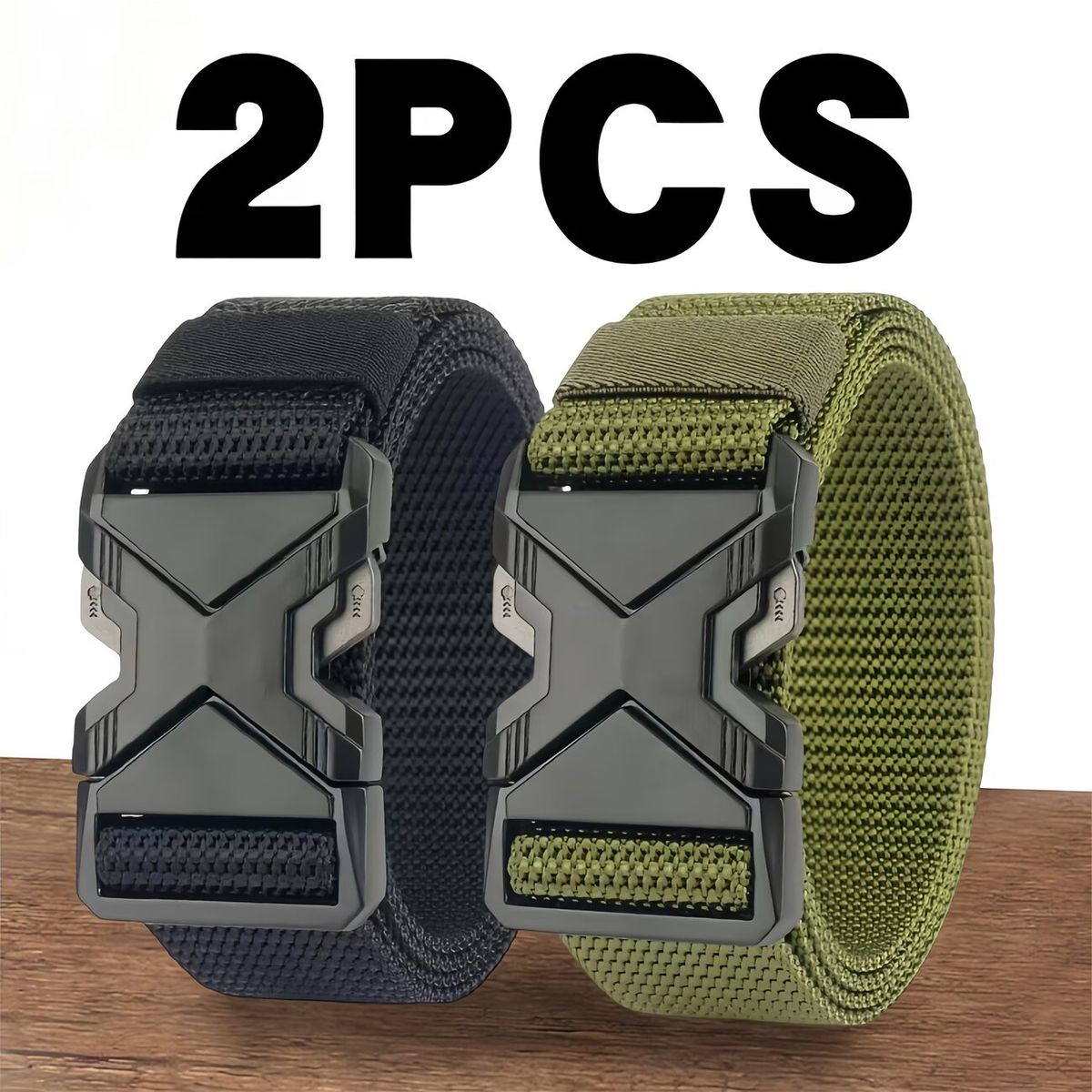 Men With Opening Quick Disassembly Thick Nylon Webbing Durable Suitable Outdoor Sports Tactical Belt For Men_maomaolike.com