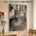 Ballet Class Themed Painting Poster, Vintage Impressionist Ballet Dancers & Instructor Scene Poster, Timeless Classic Art Decor Perfect For Home_maomaolike.com