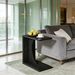 C-Shaped End Table, Sofa Side Table Couch Table_maomaolike.com