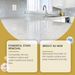Jakehoe Marble Cleaner, Household Kitchen Countertop Marble Cleaning Decontamination Maintenance Renovation Cleaner_maomaolike.com