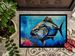 Bluefin Tuna Doormat Front Door Mat Indoor Outdoor Rugs For Entryway, Non Slip Washable Low Pile, 24H X 36W_maomaolike.com