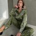 Women's clothing fashion casual suits for women leopard print spring ladies long-sleeved trousers women's clothing two-piece suit_maomaolike.com