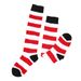 Unisex Christmas striped socks children's costume props costume costume Girls over the knee stockings stockings children's socks_maomaolike.com