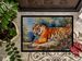 Tiger Doormat Front Door Mat Indoor Outdoor Rugs For Entryway, Non Slip Washable Low Pile, 24H X 36W_maomaolike.com
