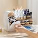 Original Design Cosmetic Storage Box Advanced Sense Desktop Skin Care Storage Rack Dressing Table Cosmetic Cabinet_maomaolike.com