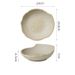 Rustic Vintage Unglazed Ceramic Household Dish Salad Deep Plate High-end Soup Bowl Antique Style Tableware_maomaolike.com