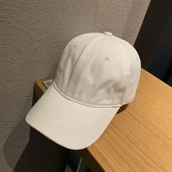 Hot Sale Retro Solid Color Unisex Baseball Cap Soft Cotton Outdoor Sunscreen Hat For Men Women All-match Adjustable Hip Hop Caps_maomaolike.com