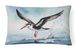 Birds, Birds, Birds Throw Pillow Throw Pillow For Indoor Couch Bed Outdoor Patio Washable, Black Skimmer 7515,12Hx16W_maomaolike.com