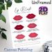 Lip Blush Healing Process Painting Poster, Clear Illustrative Lip Recovery Stages Poster, Informative Aftercare Guide, Ideal For Beauty Salons And_maomaolike.com
